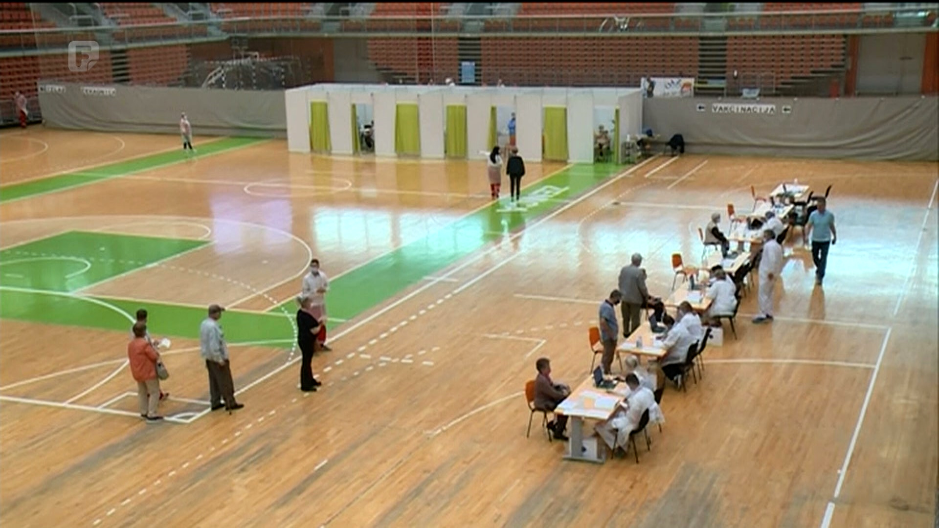 Na vakcinalnim punktovima u ZDK-u nema velikih gužvi